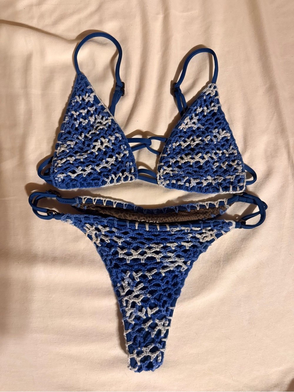 Acacia swimwear, crochet set
